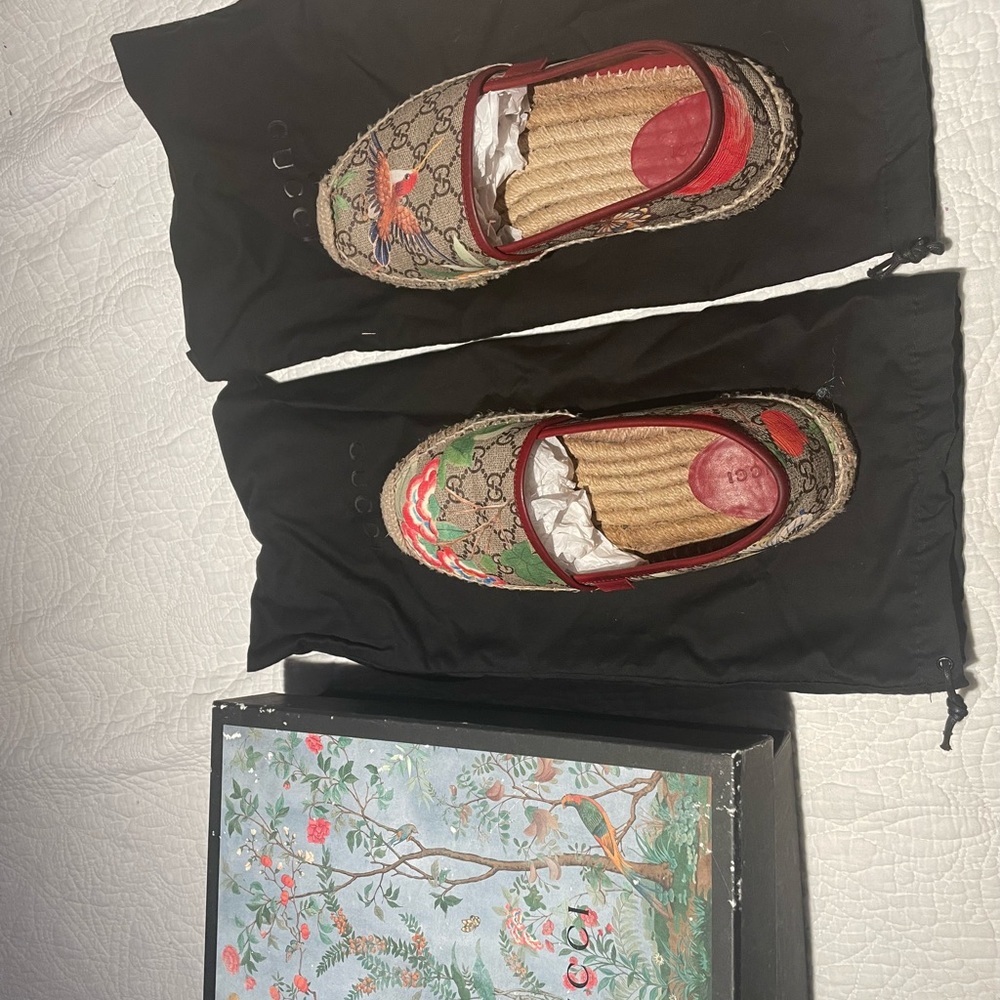 Gucci floral design size 37.5